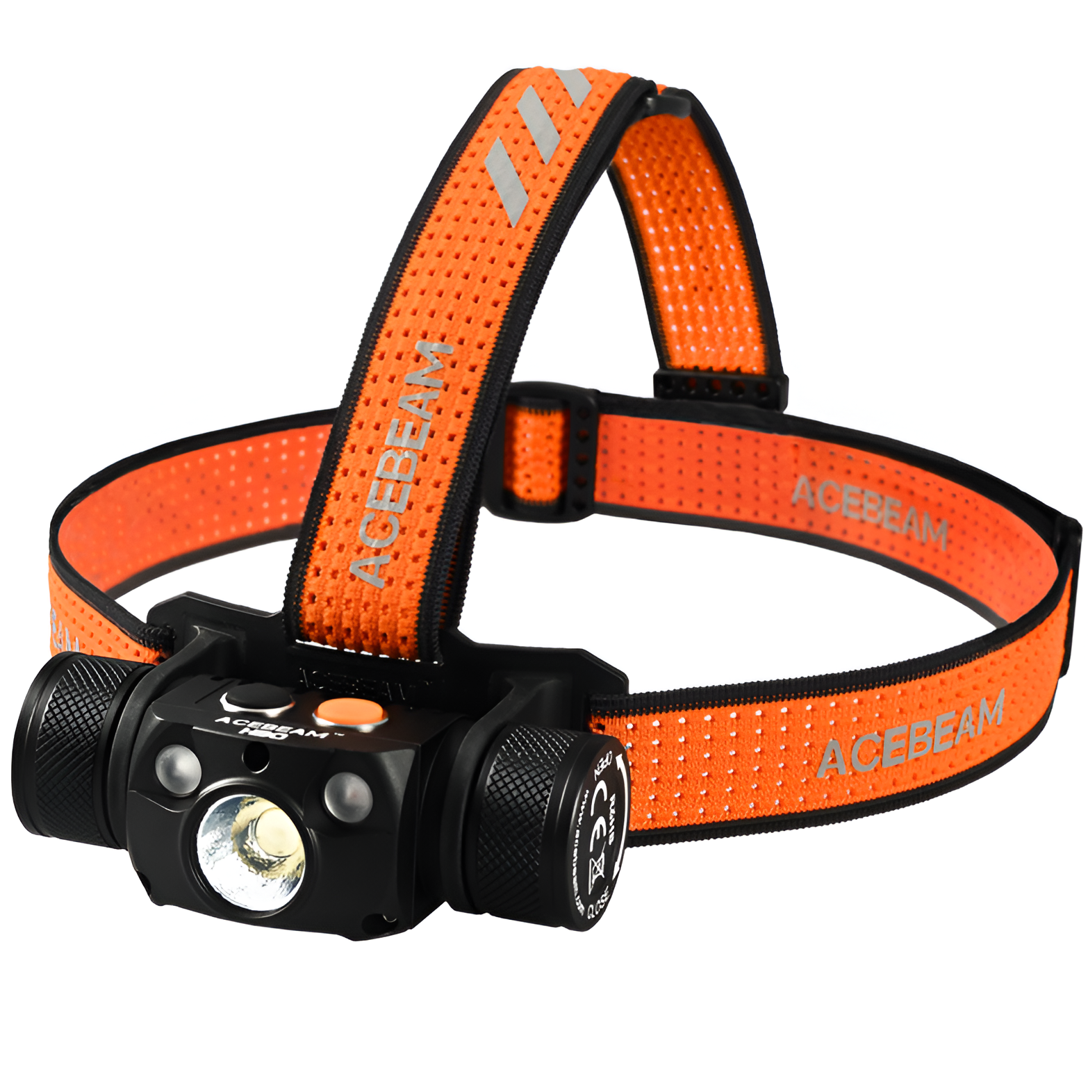 AceBeam H30 R+UV, 4000 lm, 5000K, black - Latarka czołowa LED, czarna