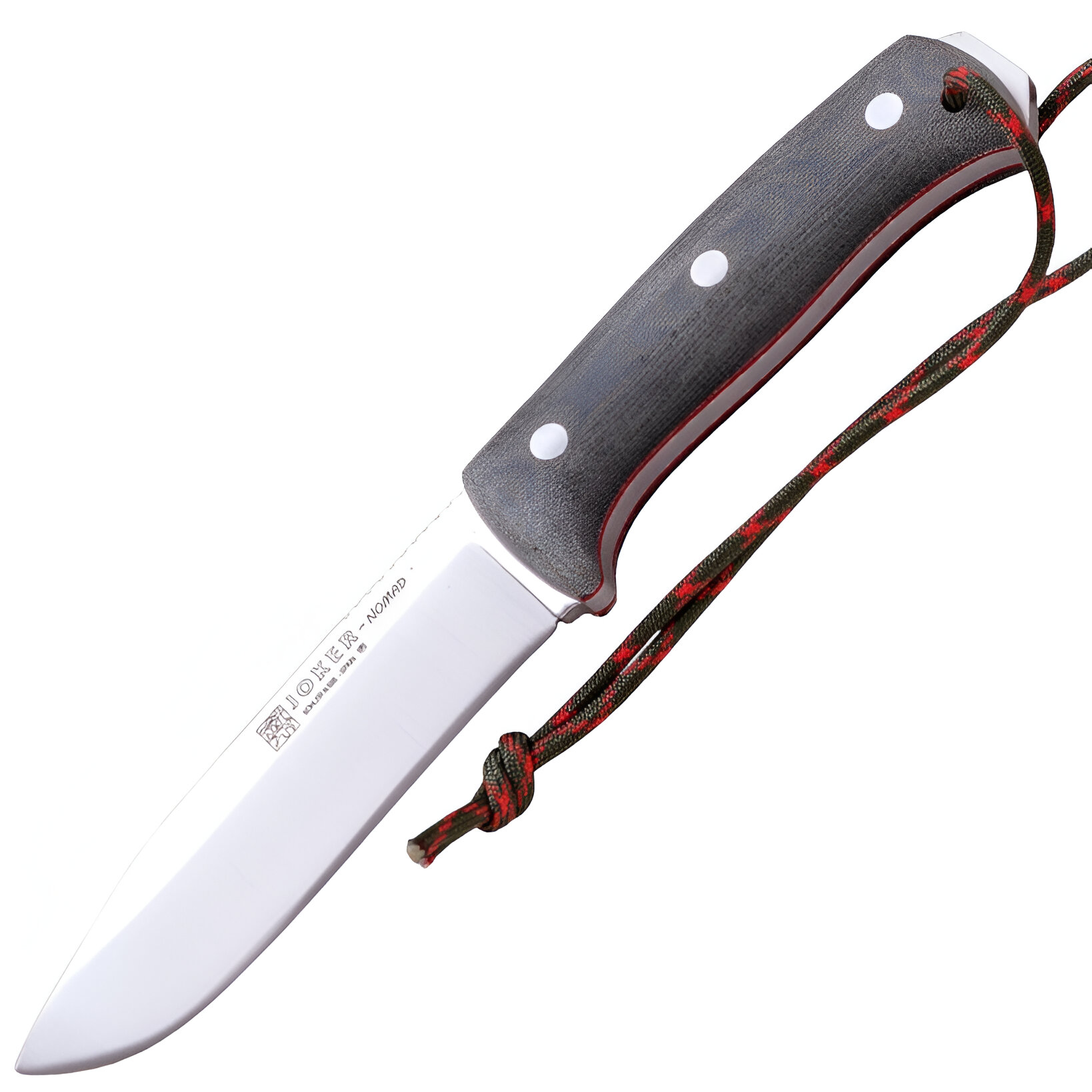 Joker Nomad - Nóż bushcraftowy, 13 cm, micarta, zielony