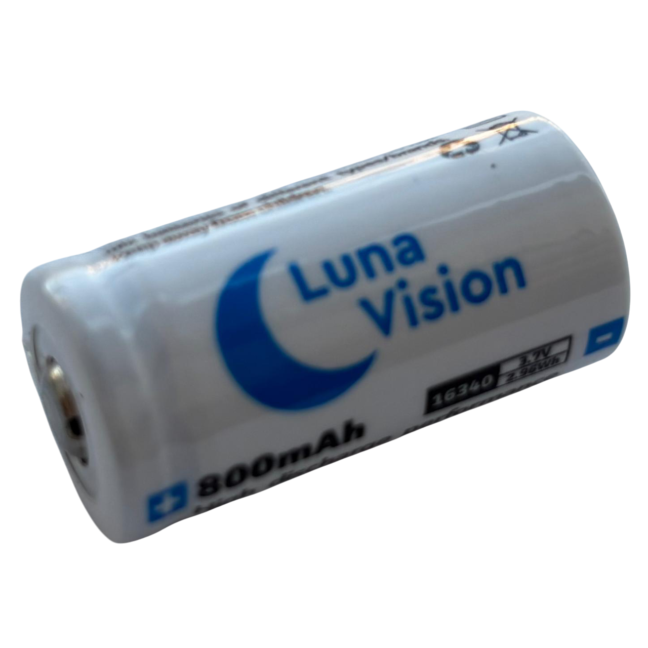LunaVision Akumulator RCR123A, 800 mAh, 3,7V