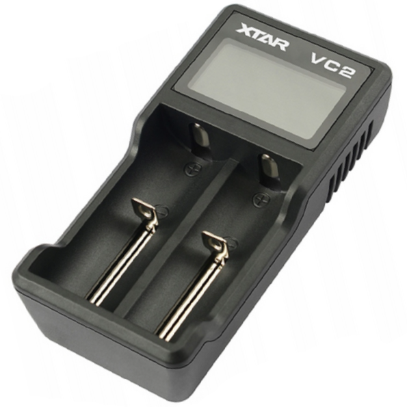 XTAR VC2 - Ładowarka akumulatorów z wyświetlaczem LCD