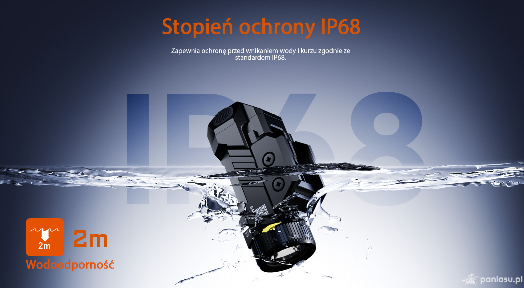 AceBeam G10, 600 lm, MAO - Latarka LED na szynę Picatinny/Weaver, szybkozłączka
